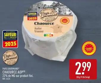 PAYS GOURMAND Chaource aop