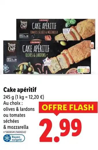 Toque Chef Cake apéritif