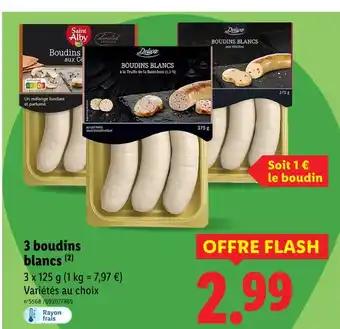 deluxe Boudins blancs