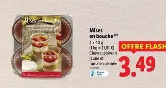 Mises en bouche