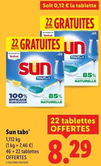 Sun Sun tabs