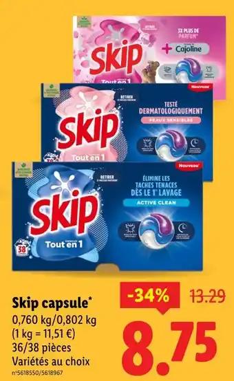 Skip Skip capsule