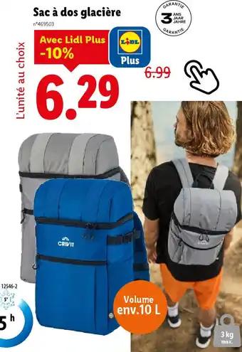 Sac à dos glacière