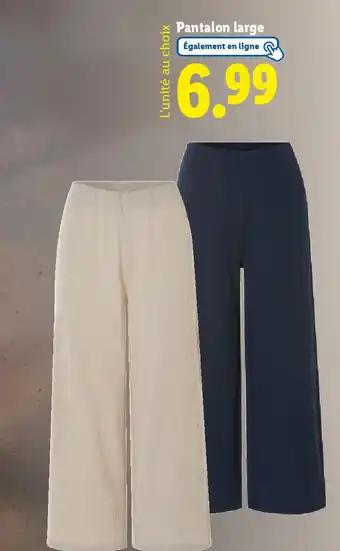 ESMARA Pantalon large