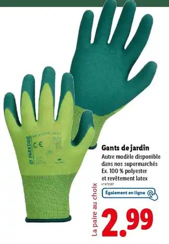 Gants de jardin