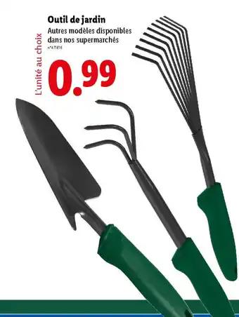Outil de jardin