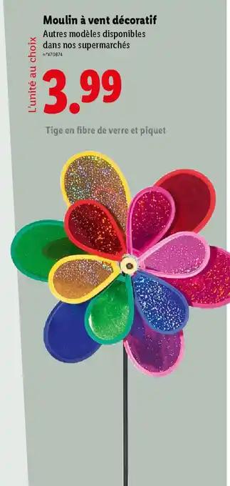 Moulin à vent décoratif