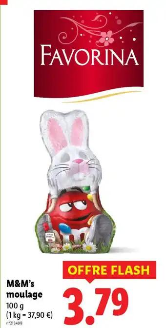 FAVORINA M&M's moulage 100 g 