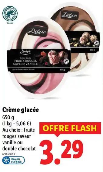 DELUXE Crème glacée 650 g