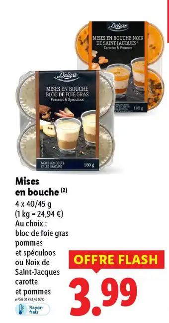 DELUXE Mises en bouche