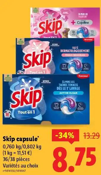 SKIP capsule