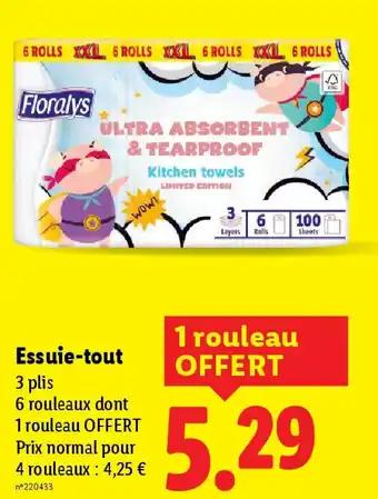 FLORALYS Essuie-tout