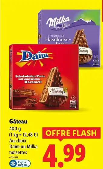 MILKA/DAIM Gâteau 400 g