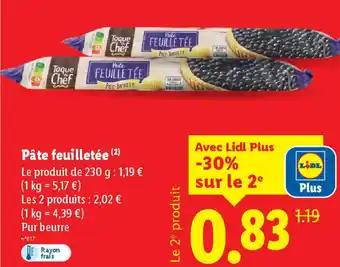 Pâte feuilletée 230 g 