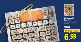 Plateau sushi Kazoku 490 g