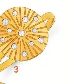 bague laque pailletée