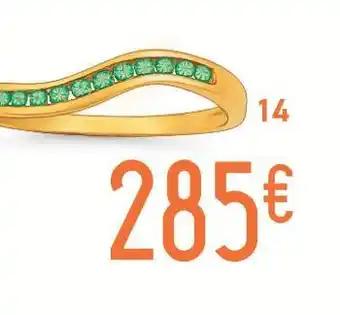 Bague émeraudes
