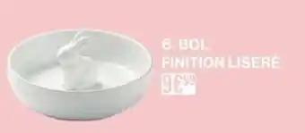 Bol finition lisere