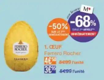 FERRERO ROCHER Ceuf
