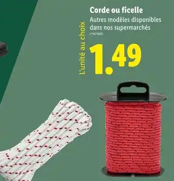 Corde ou ficelle