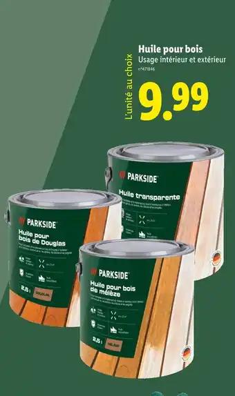 Parkside Huile pour bois