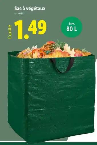Sac à végétaux