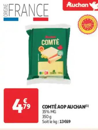 AUCHAN Comté aop 350 g
