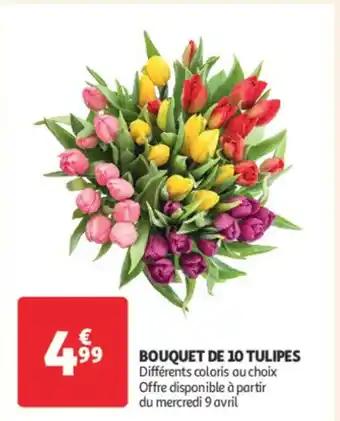 Bouquet de 10 tulipes