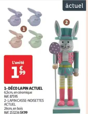 ACTUEL Déco lapin
