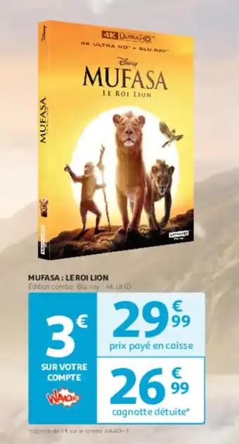 MUFASA Le roi lion