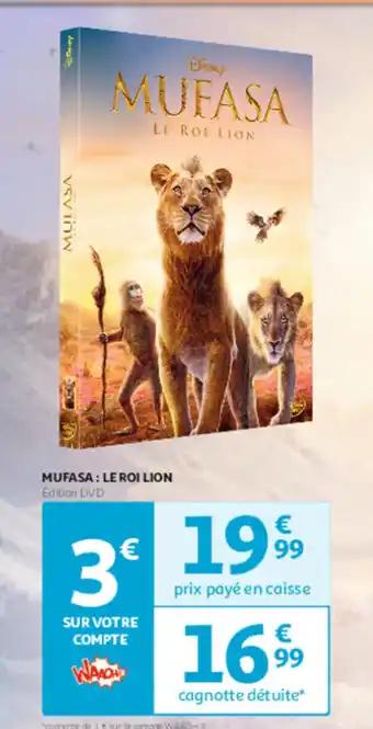 MUFASA Le roi lion