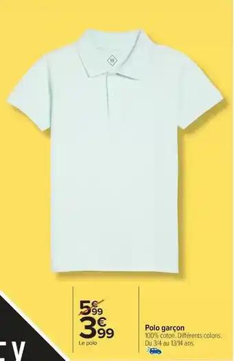 Polo garçon