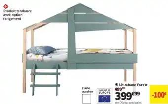 Lit cabane Forest
