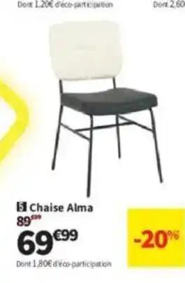 Chaise Alma