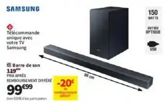 SAMSUNG Barre de son