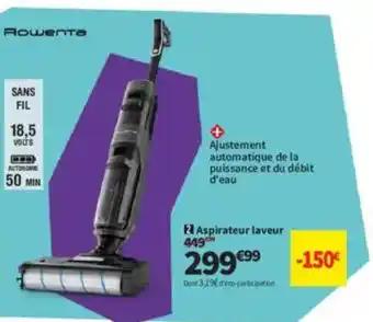 Aspirateur laveur