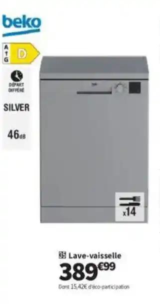 BEKO Lave-vaisselle