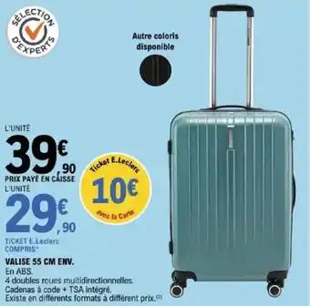 Valise 55 cm env.