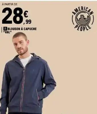 Blouson à capuche "val"