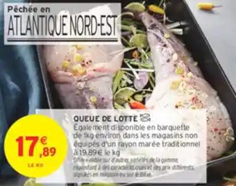 Queue de lotte 1 kg 