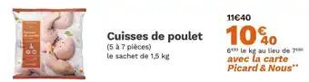 Cuisses de poulet 1.5 kg 