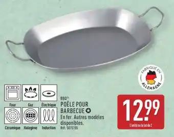 POÊLE POUR BARBECUE