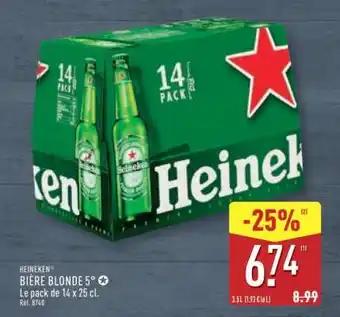 HEINEKEN BIÈRE BLONDE 5°