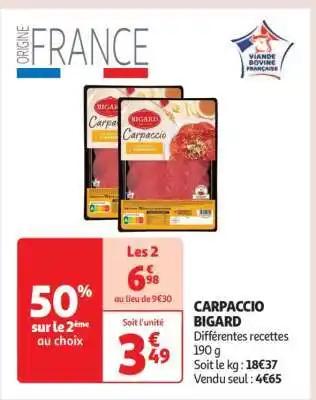 Carpaccio Bigard
