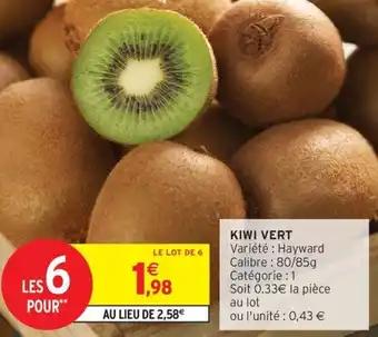Kiwi vert