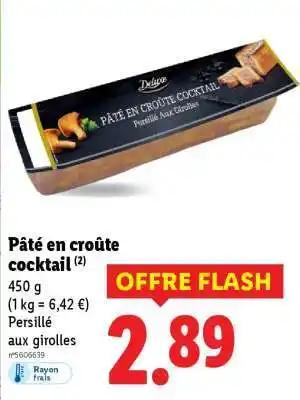 Pâté en croûte cocktail