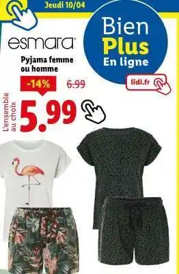 Pyjama femme ou homme