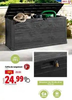 Coffre de rangement