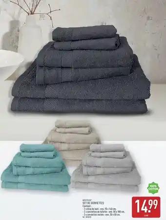 Set de serviettes
