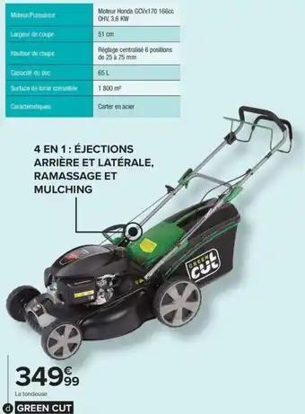Tondeuse thermique